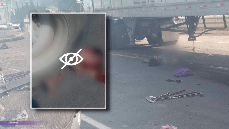 Video del accidente en Suchiate en el tramo Jaritas - Ciudad Hidalgo