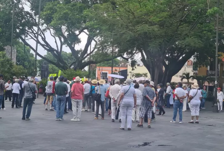 Domingo de protestas en Cuernavaca.