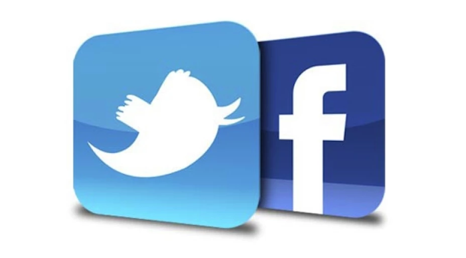 Twitter y Facebok