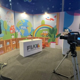 Stand de FIA en la Villa Juguetón