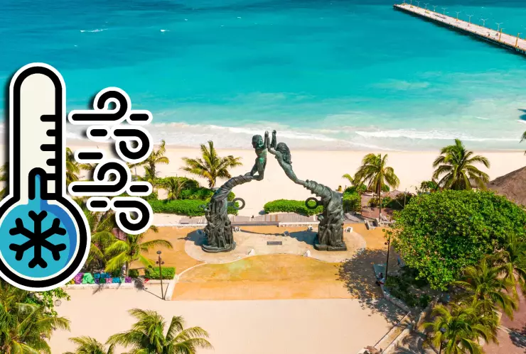 ¡Atentos! Esta será la hora de más fresco en Playa del Carmen HOY 28 de noviembre de 2025.webp