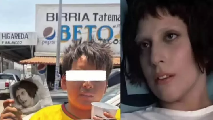 VIDEO: Niño pide dinero en la calle para su “Tía enferma” con foto de Lady Gaga