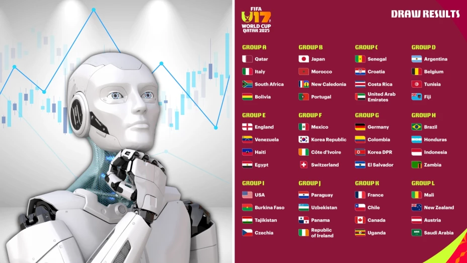 Inteligencia artificial predice el campeón del Mundial Sub-17