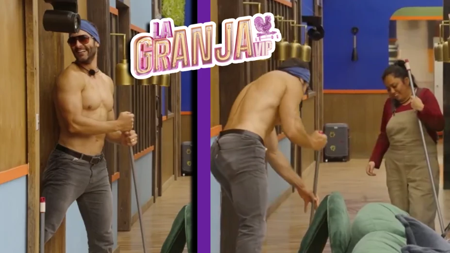 ¡Te faltó aquí, Esperancito! Kike Mayagoitia se convierte en ‘el chacho’ de La Bea en La Granja VIP.webp