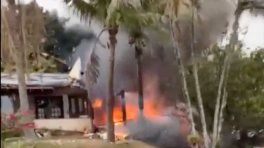 Accidente aéreo en Brasil