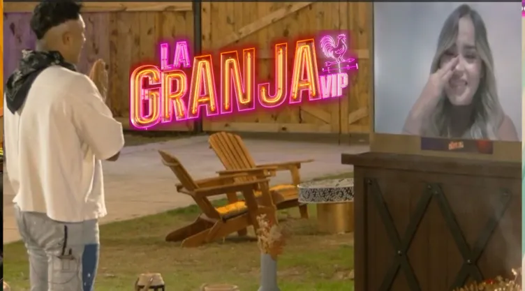 Así fue el reencuentro de Jawy Méndez con su novia Daniela en La Granja VIP.