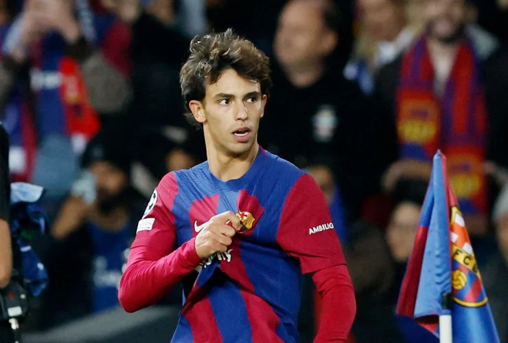 Joao Félix con la camiseta del Barcelona