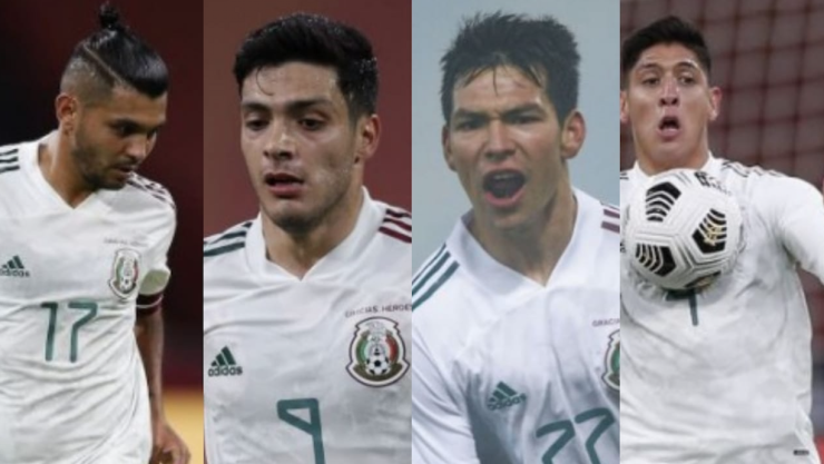Los futbolistas más caros de la Selección Mexicana