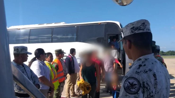 Retorno de migrantes hondureños desde México