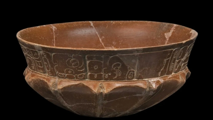 vasija jeroglíficos Tren Maya