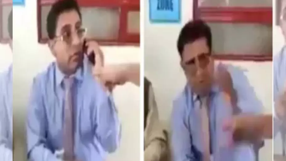 Video Padre de familia cachetea a Prefecto, por acoso