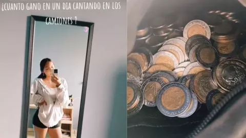 ¿Estudiar? ¡NAH! Joven revela cuánto gana cantando en camiones (VIDEO)