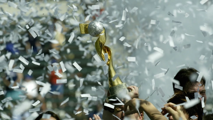 Trofeo de la Copa Mundial Femenil Australia Nueva Zelanda