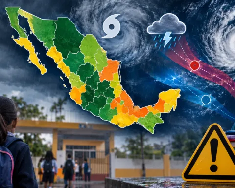 ¡Atención! Estos son los estados de México que anunciaron suspensión de clases este 8 y 9 de octubre por la tormenta “Simon” y el huracán “Isaías”