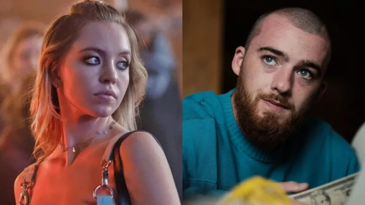 Sydney Sweeney y Angus Cloud Euphoria