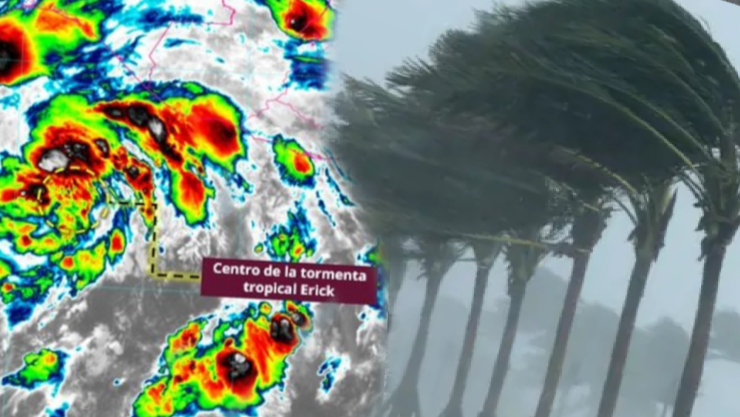 TORMENTA TROPICAL ERIK IMPACTÓ HURACÁN MEXICO