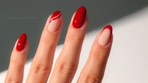 uñas rojas para amas de casa