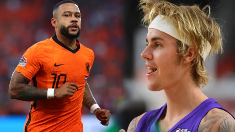 Memphis Depy jugando con los Países Bajos - Justin Bieber en la NBA