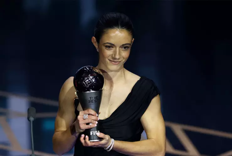 Aitana Bonmatí, ganadora de The Best