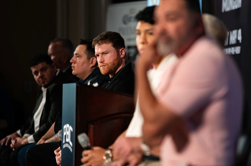 Conferencia de prensa oficial Canelo Álvarez vs Jaime Munguía