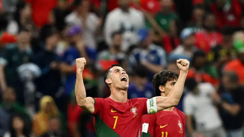 Cristiano marca gol