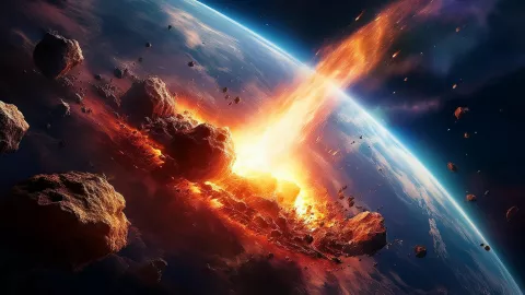 Asteroide impactar la Tierra