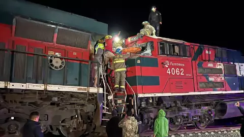 FOTOS_ Grave choque de trenes en Jalisco deja varias personas heridas de gravedad