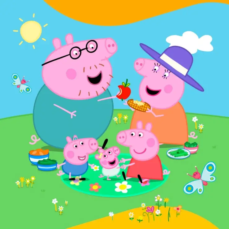 Bluey Peppa Pig capítulos divertidos