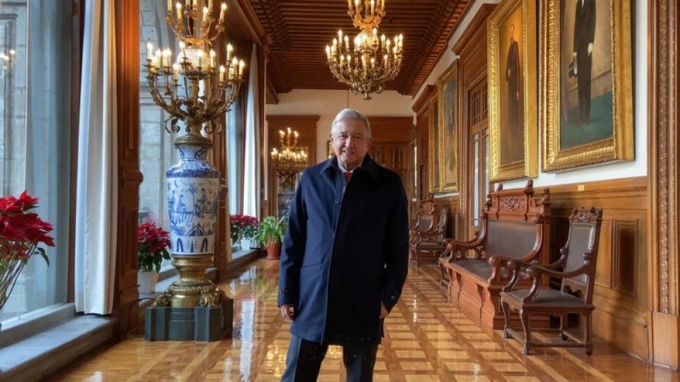 El pasado 4 de febrero, AMLO informó que se realizó la prueba de antígeno a la COVID-19 y salió negativo.