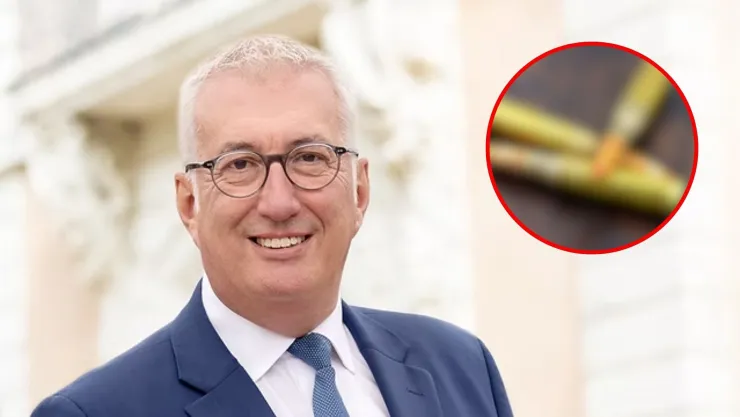 Alcalde recibe una carta con DOS B4L4S y un mensaje en los muros de su casa; esto se sabe sobre la amenaza