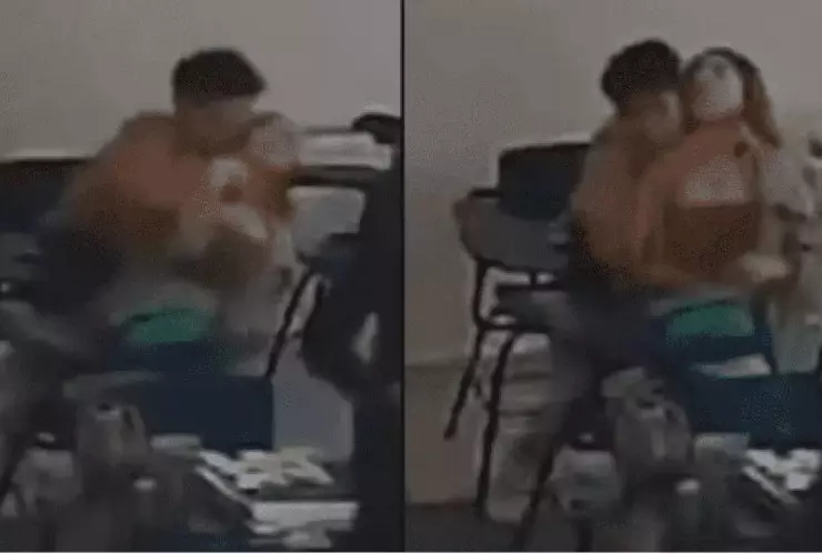Estudiante aplica llave china a su compañera en Hidalgo y cae desmayada; video.jpg