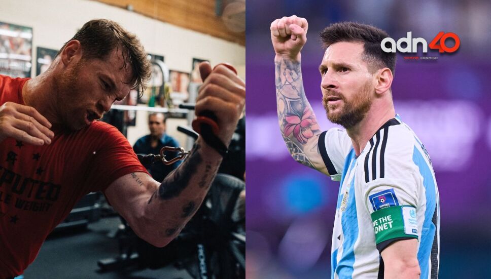 Saúl ‘Canelo’ Álvarez molesto con Lionel Messi