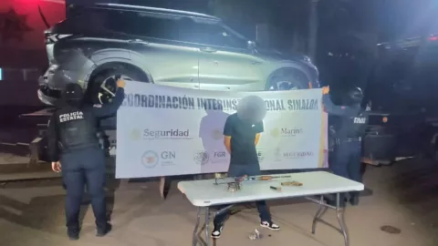 Detenido tras persecución en Culiacán