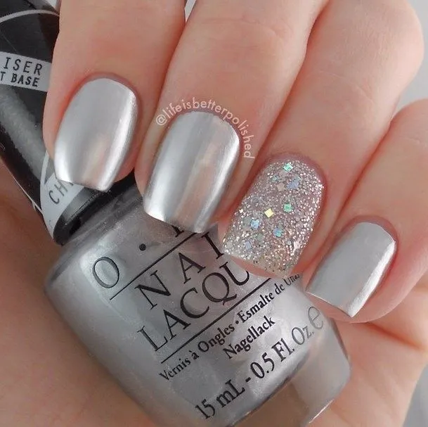Uñas plata