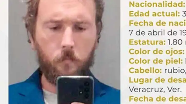 Irlandés desaparecido.
