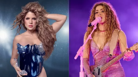 Shakibecca caminó con Shakira en concierto