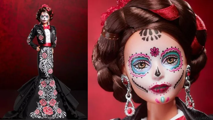 diseñador jalisciense benito santos diseña muñeca barbie en conmemoración al Día de Muertos.jpg