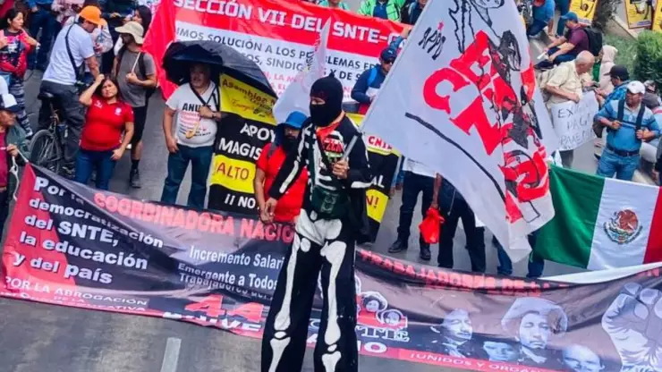 Marcha CNTE 15 de abril: Calles cerradas hoy 