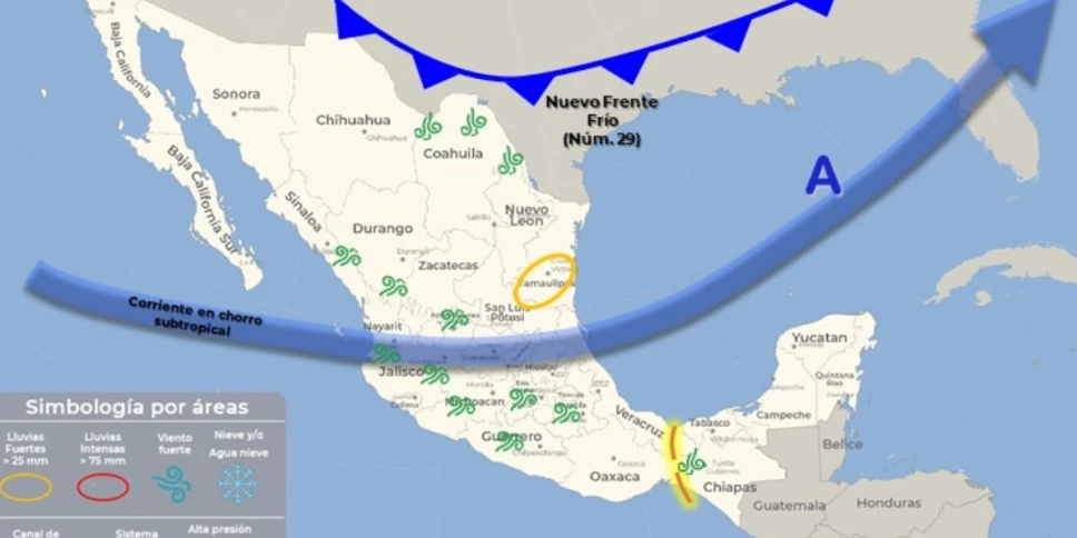clima mexico 11 de febrero