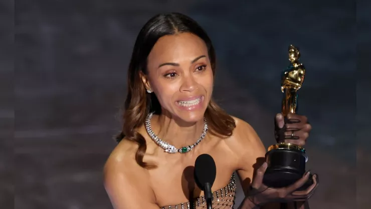 zoe saldaña discurso premios oscars 2025