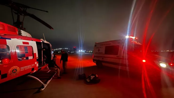 Rescatan a hombre de origen israelí en la Sierra de Baja California