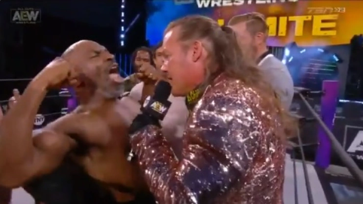 Mike Tyson Chris Jericho 