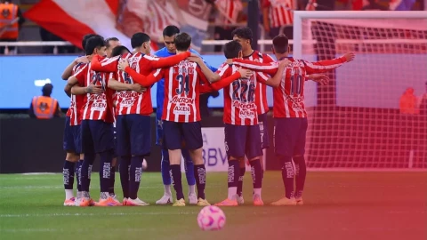 Jugadores de las Chivas