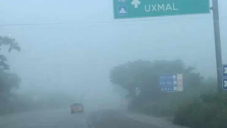 Yucatán amanece con densa neblina hoy lunes 30 de diciembre ¿Qué es y cómo protegerse_?