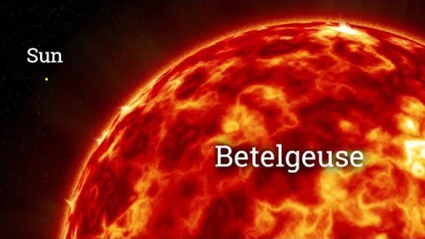La estrella Betelgeuse será eclipsada por un asteroide en los próximos días.