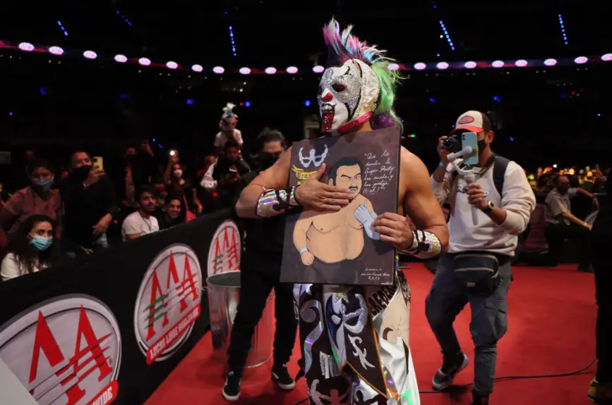 Rey Escorpión vs Psycho Clown lucha libre Triplemanía XXIX