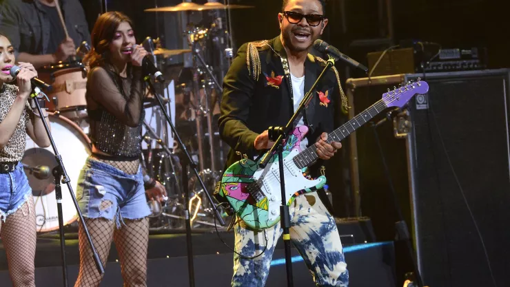 Kalimba y Melissa Galindo se presentaron antes las autoridades
