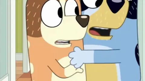 Bluey y Masha y el Oso