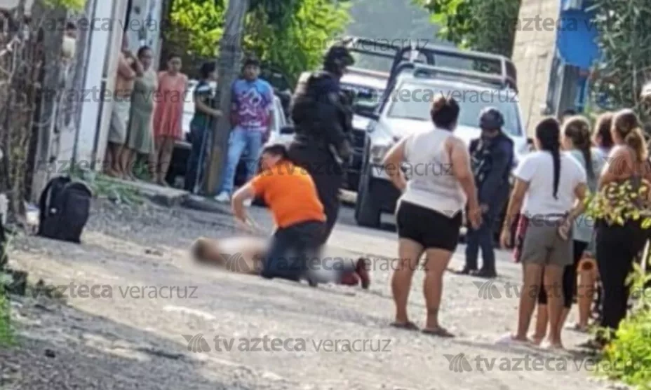 hombre baleado