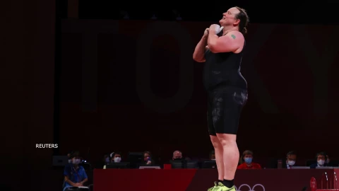 Laurel Hubbard transgenero levantamiento de pesas